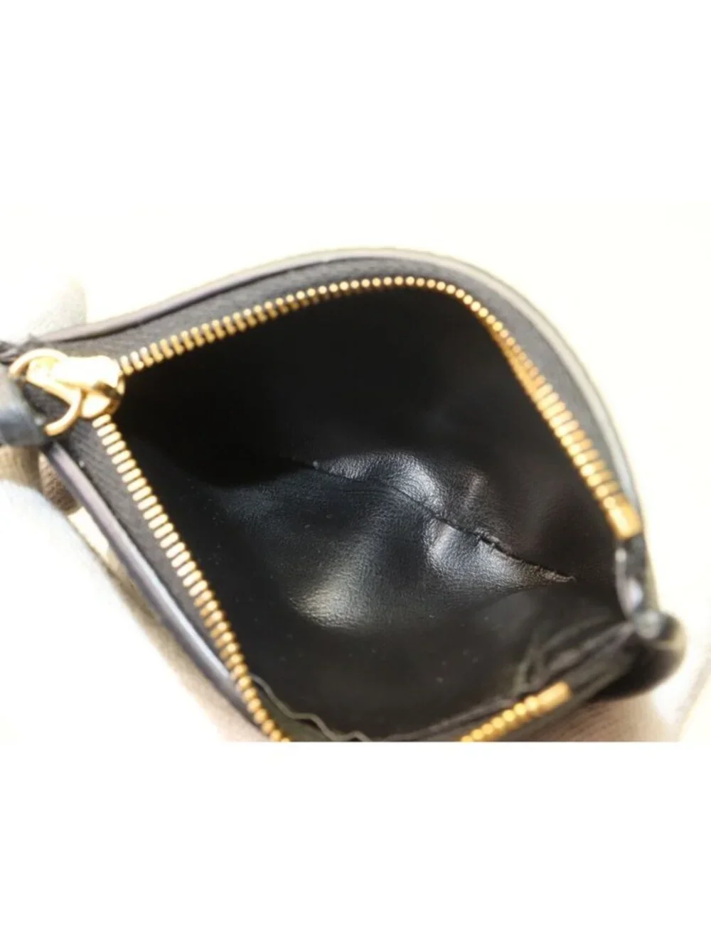 Louis Vuitton Monogram Empreinte Bicolor Portefeuille Victorine Trifold Wallet
